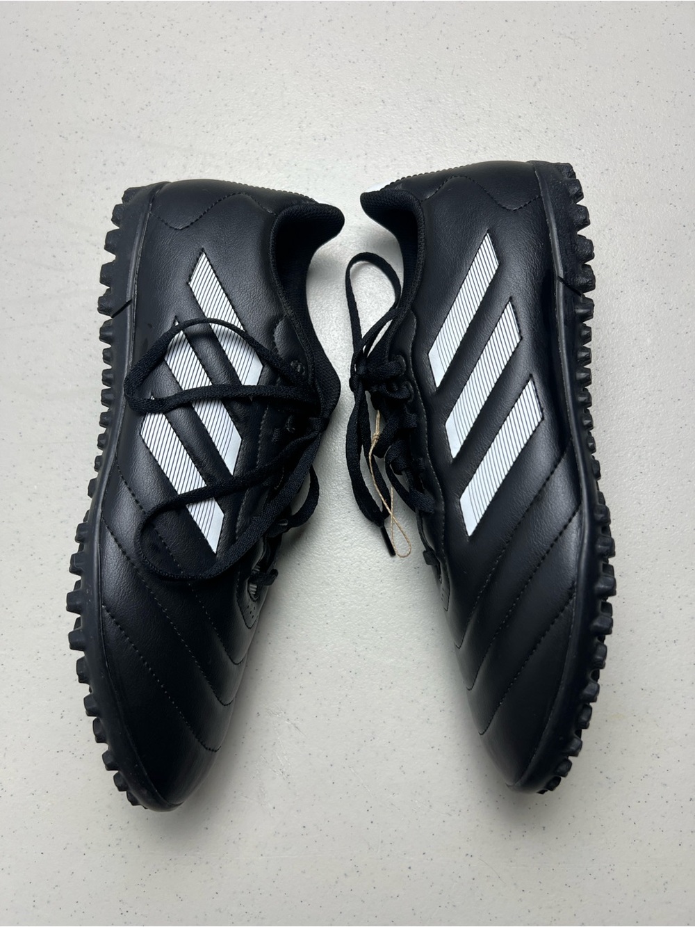 Adidas Men Goletto VIII TF Cleats Futsal Black Soccer Boot Spike Shoes Size 10.5
